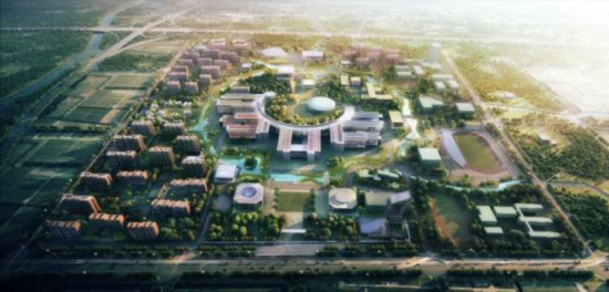 An artist's impression of Westlake University's main campus. [File Photo: whb.cn]