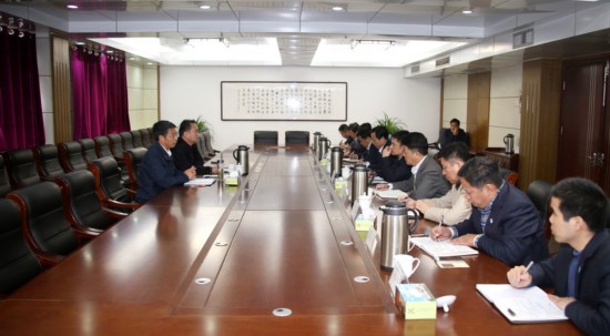 北煤电集团党委副书记、总经理袁兆杰到祁东矿