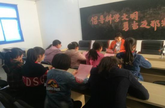 江苏盐城市盐都区针对留守儿童开展反邪教宣