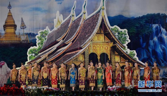 老挝琅勃拉邦举行2018宋干小姐评选