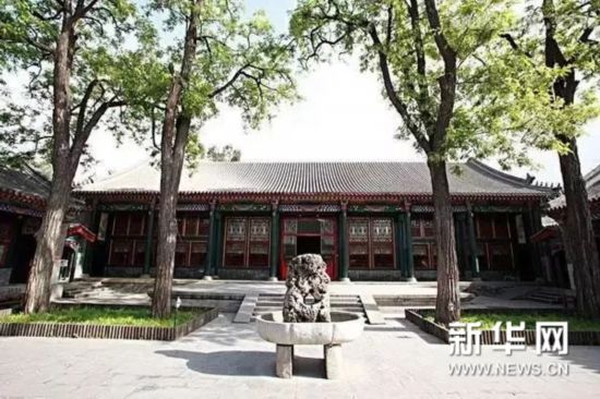 恭王府楠木仙楼--锡晋斋