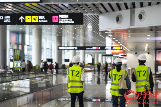 组图:探营广州白云机场T2航站楼