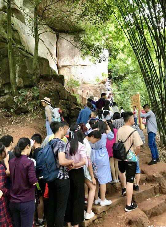 邛崃平乐古镇川西竹海景区 5月1日游客已饱和