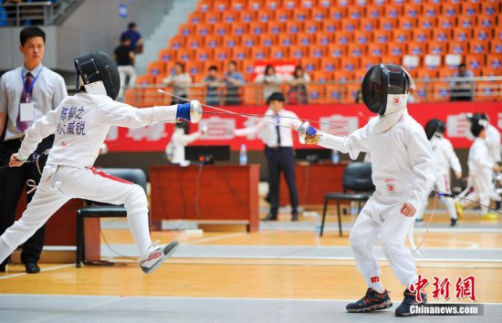 2018江西省击剑俱乐部冠军联赛开赛