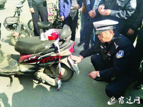 沭阳临退休交警邱怀跃:"多干一天也是好的!"