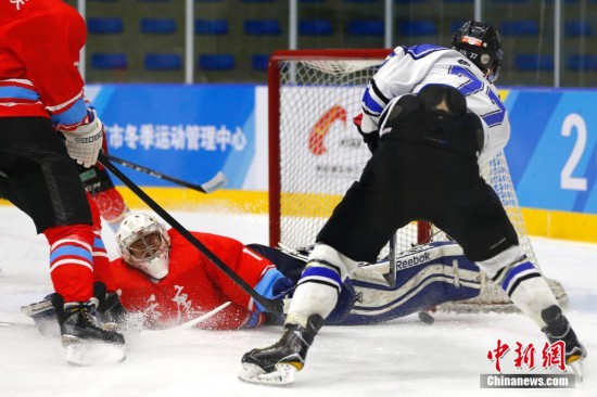 2018年全国冰球锦标赛在北京开幕