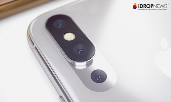 新一代iPhone X有望迎來大更新 配三攝