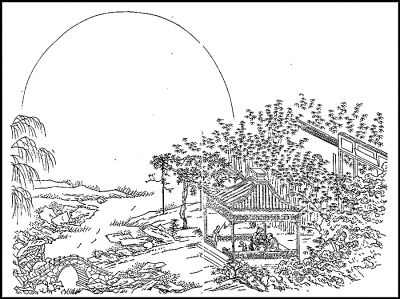 的渊源     《红楼梦》是一部天下奇书,包罗万象,书中一座大观园占尽