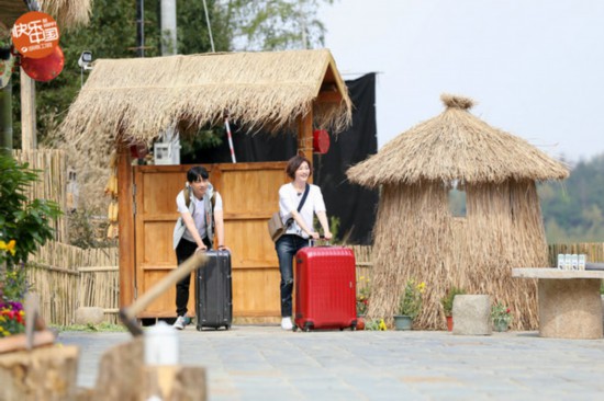 《向往的生活》潘粤明李小冉入住蘑菇屋