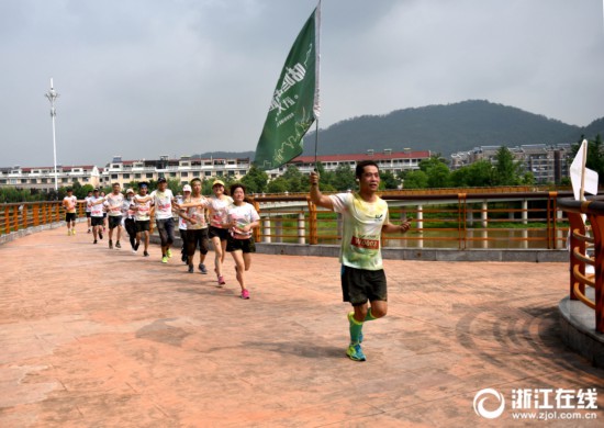 武义:感受生态绿色 激情奔跑绿道