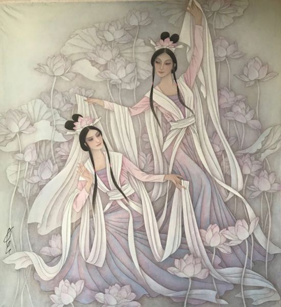 东方韵味西方艺术:冯长江酒店作品欣赏在主情趣播情趣v韵味图片