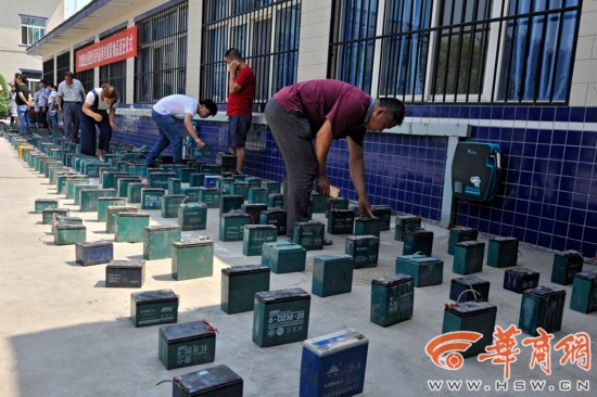 未央警方破获团伙盗窃电动车电瓶案 疑犯最小