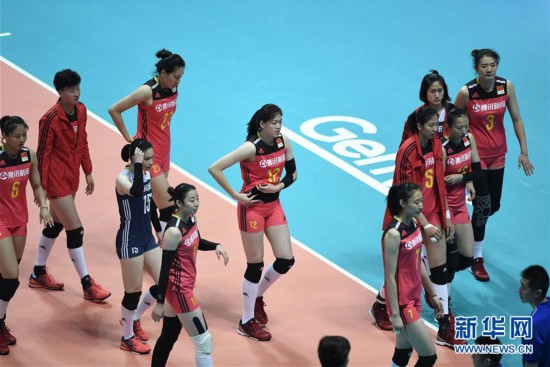 世界排球联赛:中国女排0:3不敌韩国遭遇新年首
