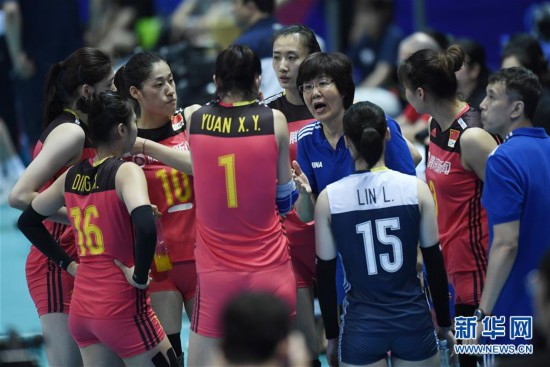 世界排球联赛:中国女排0:3不敌韩国遭遇新年首