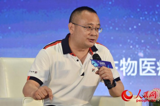 阿里巴巴集团政策研究室主任朱卫国 (人民网记者 翁奇羽 摄)