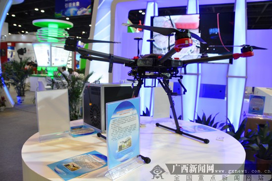 桂林經開區攜系留無人機亮相廣西科技“兩周兩展”