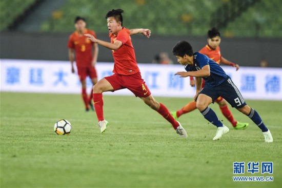 国际青年锦标赛:中国队平日本队