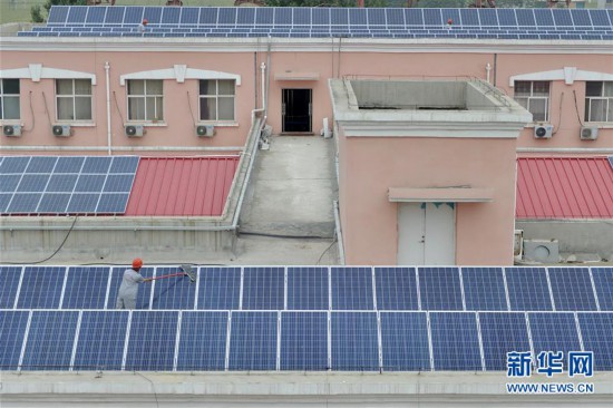 河北宁晋:乡村屋顶光伏扶贫惠民生--陕西频道-