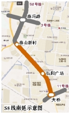 曾计划2017年开工  江苏省发改委日前公布了南京地铁2号线西延和s8线