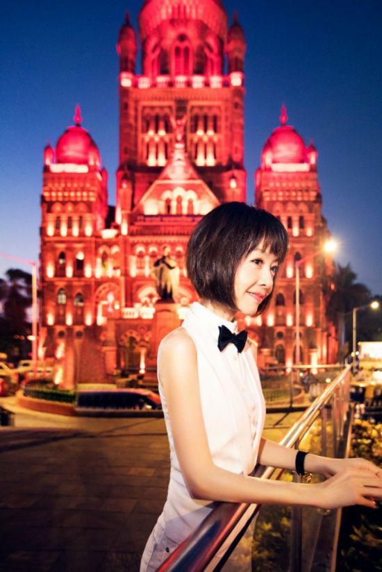 陈鲁豫印度时尚行 唯美大片尽显异域风情