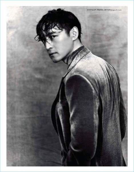 胡歌拍写真 优雅迷幻中尽显男人魅力