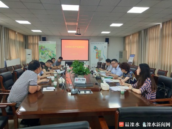南京溧水区委宣传部领导调研石湫文化产业发展