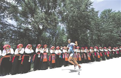 2018青海同德宗日杯高原越野跑挑战赛开赛