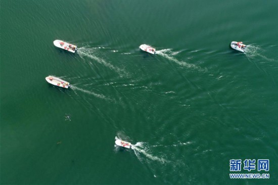 河北邢台:防汛减灾演练迎战汛期