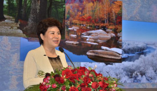 东北林业大学党委副书记陈文慧,副校长周宏力,市委常委,组织部长