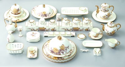 上合组织青岛峰会宴会用瓷锦绣中华来自深职