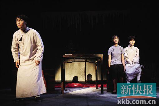 魯迅小說人物時(shí)空串聯(lián) 暨大校園原創(chuàng)劇重組“涓生與子君”
