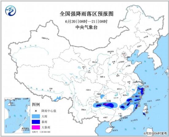 闽赣湘黔将有大到暴雨 华北黄淮将再现高温天气