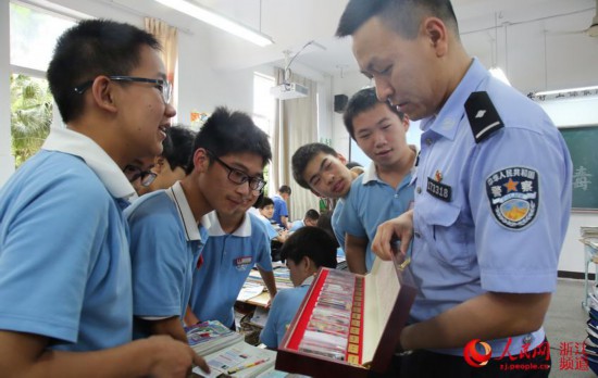 台州:禁毒知识宣传进课堂