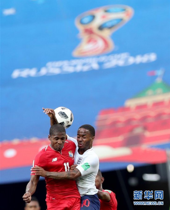 【世界杯】G组:英格兰队6比1胜巴拿马队