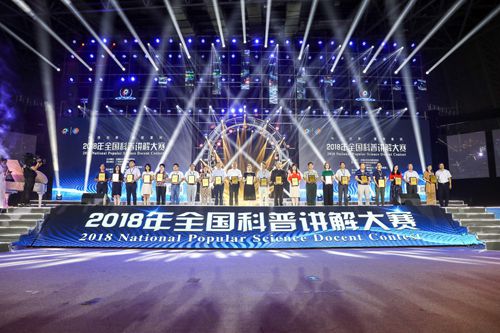 廣西代表隊榮獲2018年全國科普講解大賽“優秀組織獎”