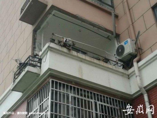 五河县一安置小区内发生液化气爆闪 六人受伤