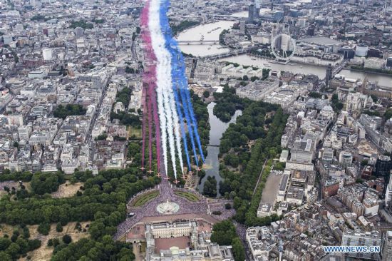 BRITAIN-LONDON-RAF-100TH ANNIVERSARY