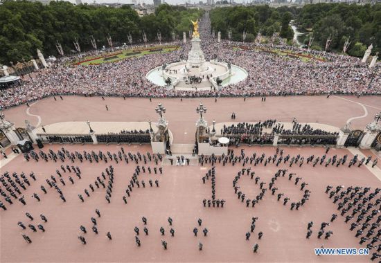 BRITAIN-LONDON-RAF-100TH ANNIVERSARY