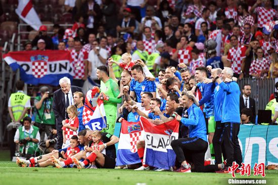 克罗地亚首进决赛 创造历史 将与法国争夺大力