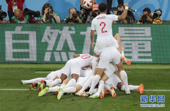 【世界杯】半决赛:英格兰队特里皮尔首开纪录
