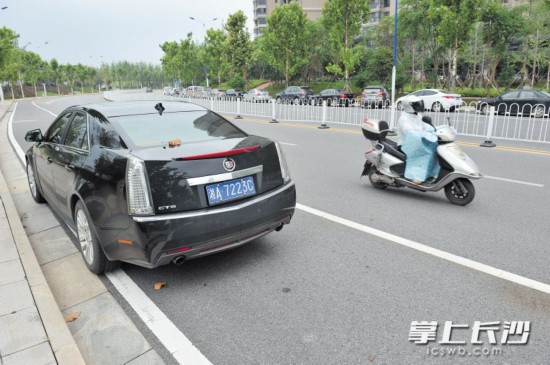 花式停车违法,长沙交警城管都会管