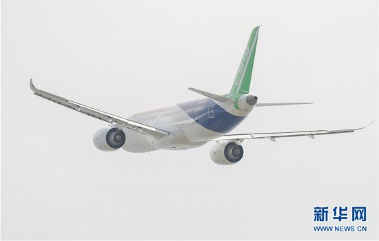 C919大型客机102架机转场东营试飞基地【4】