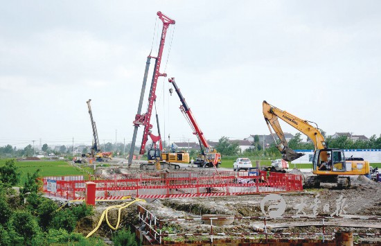 盐通高铁大丰段全面施工 总长36.93公里