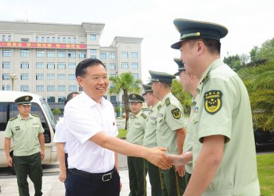 广安市委书记李建勤带队开展八一走访慰问活