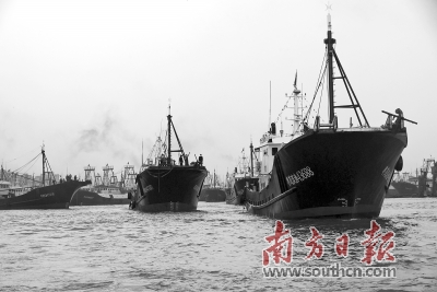 伏季休渔结束广东多地渔港举办开渔节