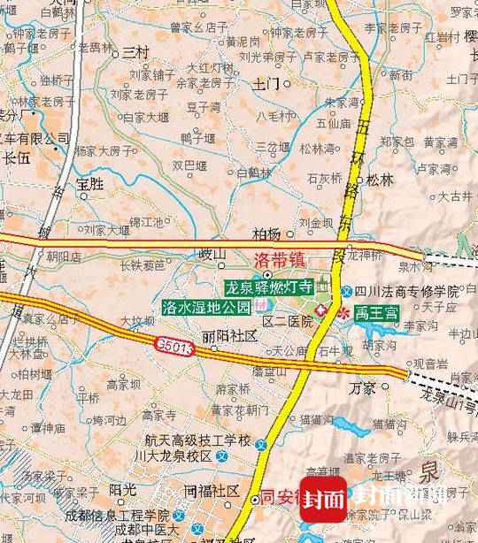 最新版《成都市六环地图》已发行 来看你家在