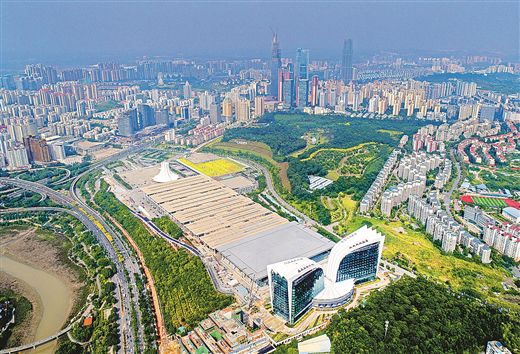南宁国际会展中心改扩建工程竣工