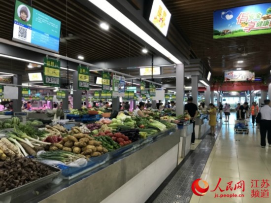 南京农贸市场标准化管理 环境整洁如超市
