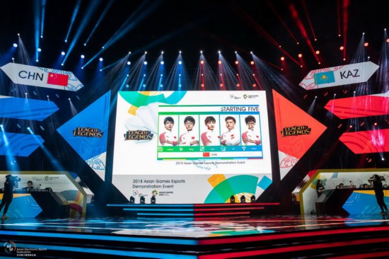 亚运会LOL表演赛中国对战韩国失利 今日上演