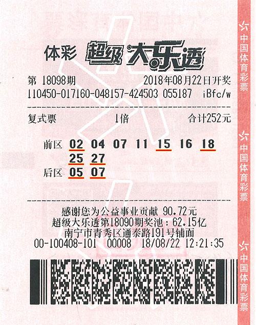 后区开03+11！大乐透第22098期开奖：前区开出全小号最大号快3彩票投注与开奖数据查询13